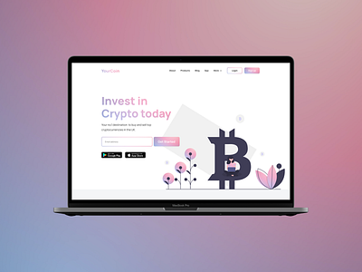 Crypto Website Exploration. bitcoin crypto landing page minimal nft web web design website