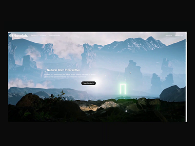 Novlab Interactions animation interaction ux web