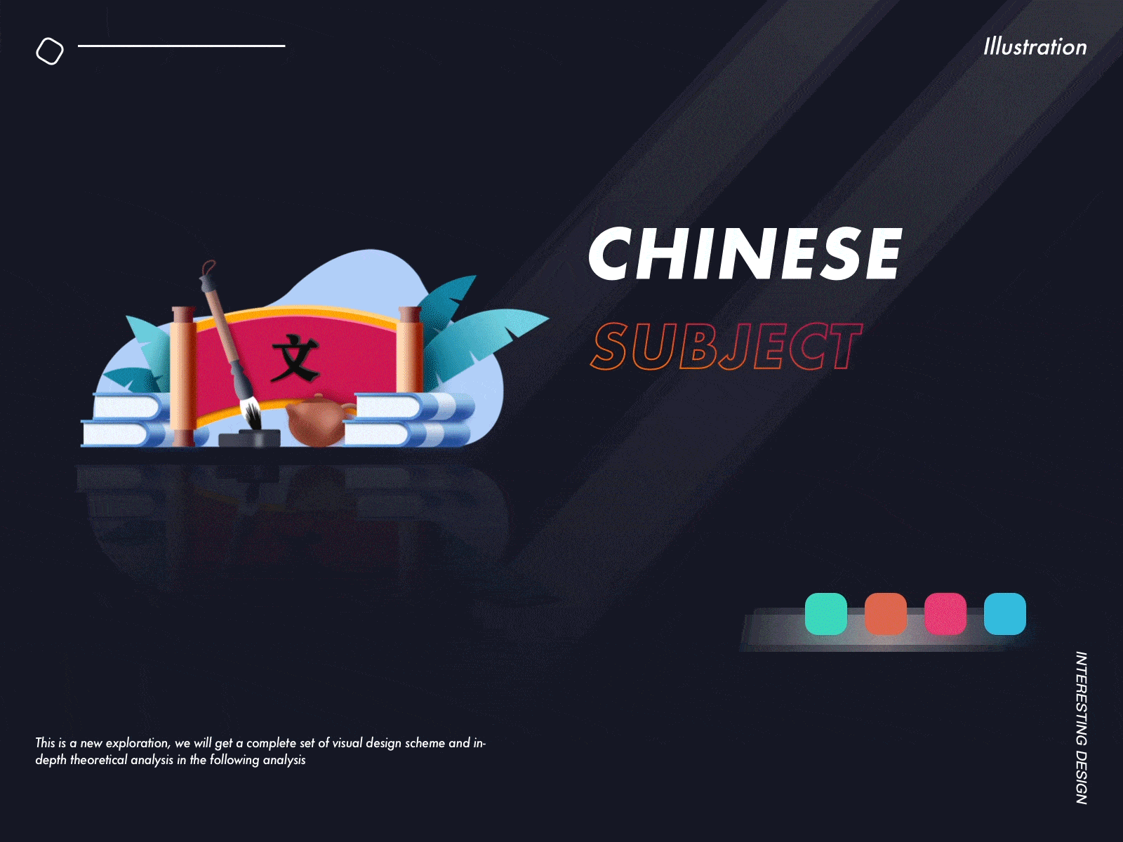 Dynamic illustration of Chinese ae illustration