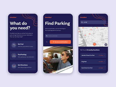 Daily UI 022 // Search app app design car app daily ui daily ui search dailyui dailyui 022 driving app parking parking app search ui uiux ux web design