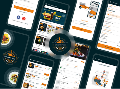 Food delivery app app app design best cool deliver delivery delivery app design food food and drink food app food delivery food delivery app illustration logo swiggy ui uidesign ux zomato