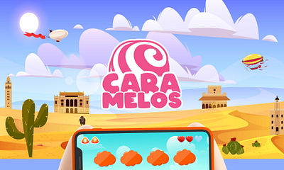 Caramelos - Spanish E-learning Platform adobe childrengame digital art game game art game design gameartist games gameui graphic design hello dribbble kidsgame mobilgame mockup uiux