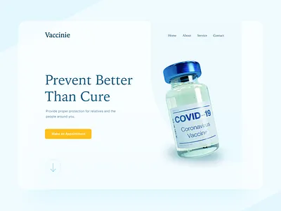 Vaccination Appointment - Landing Page appointment appointment booking brand design design landingpage ui design uidesign vaccination vaccine vaccines web web design webdesign website website design