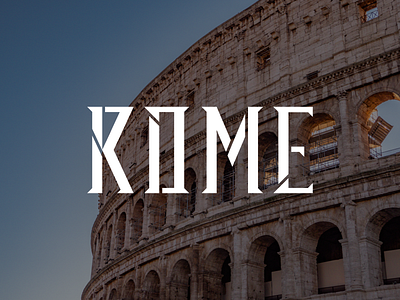 Rome bunny italy lettering roma rome sam type typography