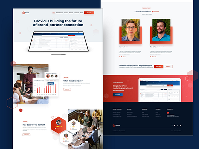 Grovia web design and development freelancer hero home page logodesign logotype saas saas landing page saas website web app design web app ui web app ux web deisgn web desgin web design web design agency web designer web development webdesign website website design