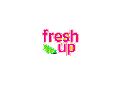 FreshUp Logo ipad pro logo design procreate