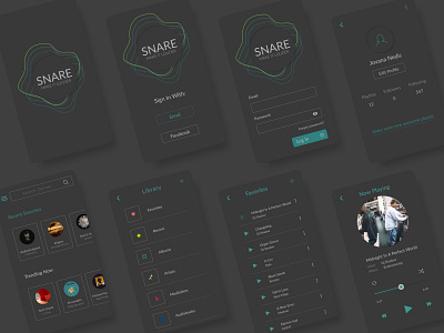 Music Player App | Dark Mode app app design figma figmadesign music app music app ui music player ui uidesign