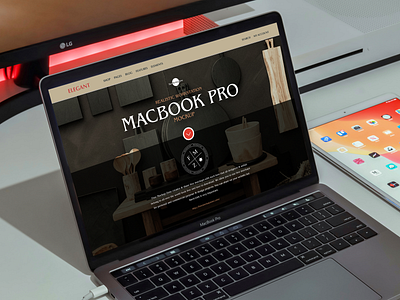 Free Realistic Workstation MacBook Pro Mockup branding download free free mockup freebie mock up mockup mockup free mockup psd mockups print psd stationery template ui ui design ui ux ux website mockup