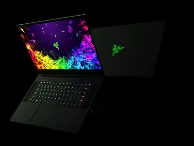 Razer Blade S15 3d 3d design brand c4d design minimal render tech