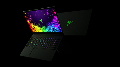 Razer Blade S15 3d 3d design brand c4d design minimal render tech