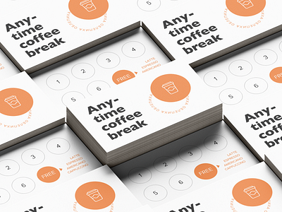 Coffee card branding business card cafe card clean coffee design logo minimalism ui ux web design