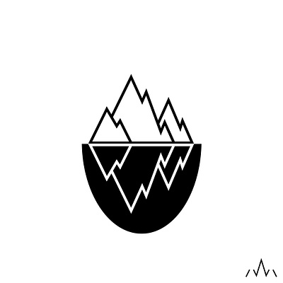 Montains design illustration vector