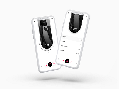 Music Player UI UX adobe xd mobile music player song ui uiux ux xd xd design