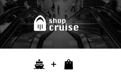 shop cruise art branding logo