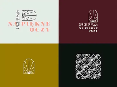 NPO beauty branding design icon lashes logo logodesign logotype mark simple