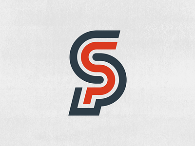 S + P | Logo Concept | 007 007 angle black circle concept connection geometric grid icon layers lines logo matt motion movement p red s sullivan white