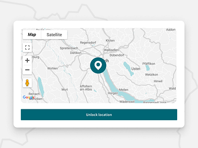 Unlocking a Location exploration location maps product design ui