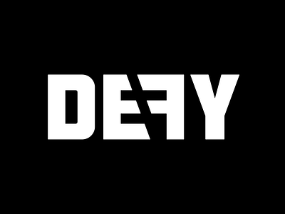 Defy The Brand 2d animation brand identity branding defy design gif gym icon illustration logo logotype loop monogram motion sports typography video visual identity