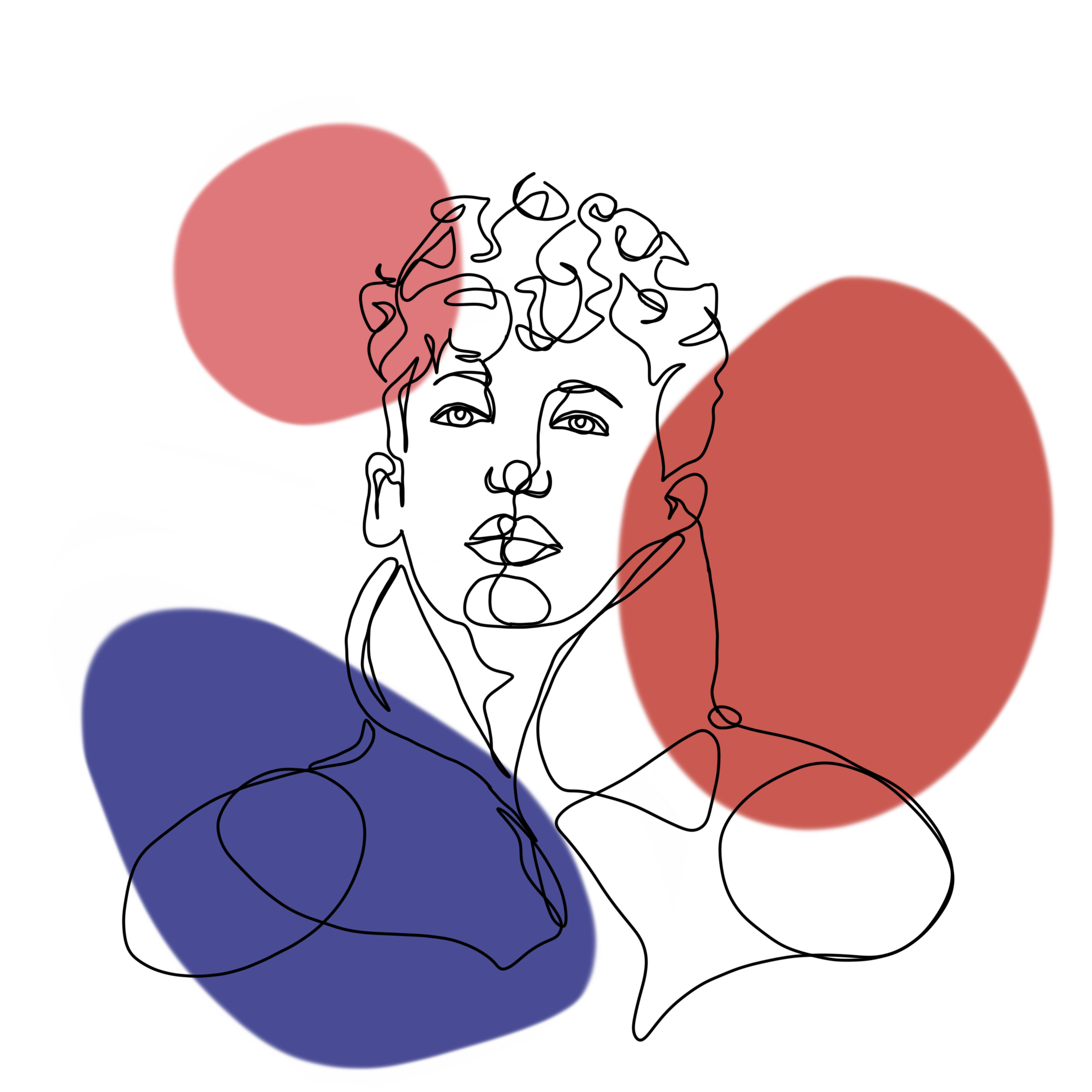 Colorful one line art by Anastasiia Brylliantova on Dribbble