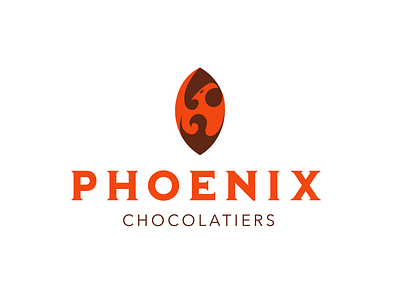 Phoenix Chocolatiers art branding design graphic design icon illustration illustrator logo vector