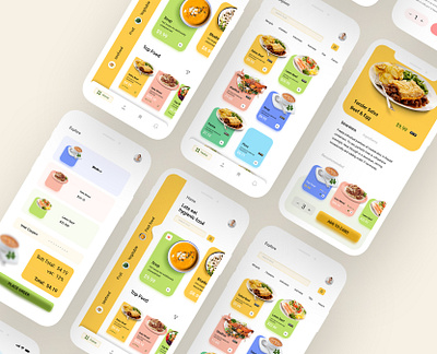 Food apps apps design best of dribbble food app food delivery app illustration ui ui ux designer uidesign user experience prototype user interface design uxdesign