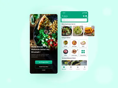 Healthy Food Apps app app design clean clean ui culinary flat food food and drink food app healthapp meals mobileapp recipe uidesign uiux uiuxdesign