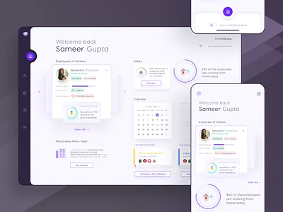 Protrack | Employee Tracking Made Easy creative design daily ui dashboad dashboard dashboard app dashboard design dashboard ui employee engagement employee management hr software ui ui design uidesign uiux user experience user interface design ux web design web ui webdesign