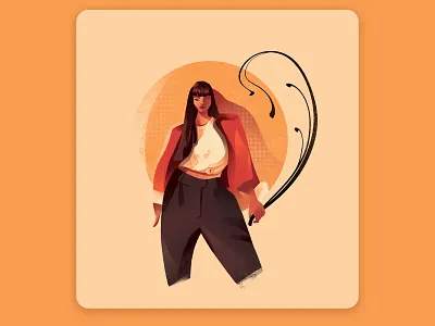 Hot Love | Character Design Illustration animation illustration art artwork book cover branding brochure illustration character design design editorial design girl illustration graphic design illustration illustrator magazine cover modern illustration paperlike print procreate spring website illustration