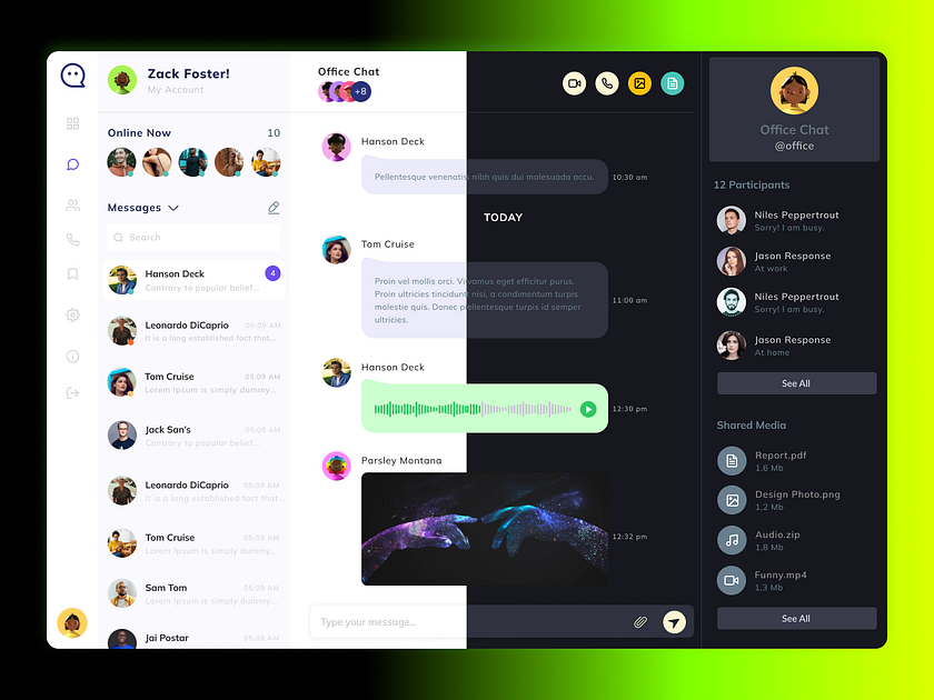FlutterTop UI/ UX | Dribbble