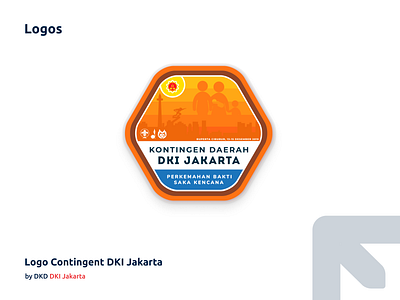 Logo Kontingen Pramuka DKI Jakarta design jakarta logo pramuka scout scouts