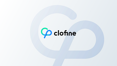 Clofine logo☁️ adobe illustrator branding cloud logo design fintech logo graphic design logo vector