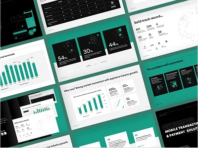 Investor Pitch Deck example business graphic design graphs illustrations investor deck keynote design map mobile payment pitch deck powerpoint presentation design slide deck