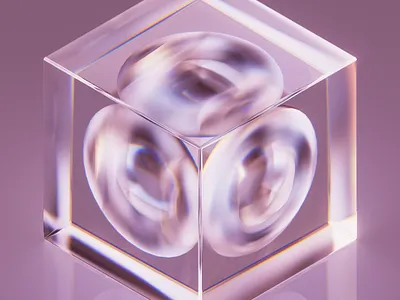 Exploring glass 3d 3dart abstract c4d colors design glass light modeling render
