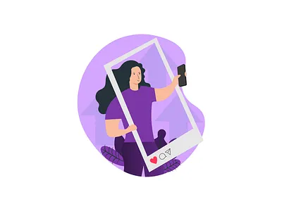 Upload new post || empty state illustration app design empty state feed illustration new post post upload