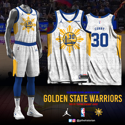 Golden State Warriors - Filipino Heritage basketball jersey jersey design