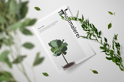 illustration mockup plant illustration illustrator mockup plant