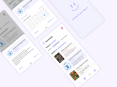 Donahelp app design donation flat food help hunger minimal ui ux web webapps world