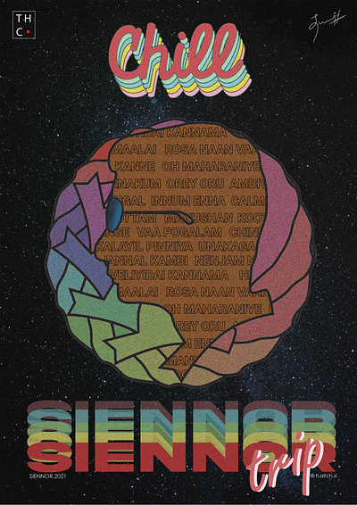 SIENNOR trip branding design minimal photoshop