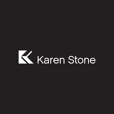 K brand branding design flat graphicdesign k letter lettermark logo logodesign silestone stone visual identity