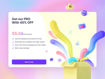 C4D Pop-ups c4d creativity exploration illustration pop ups premium ui