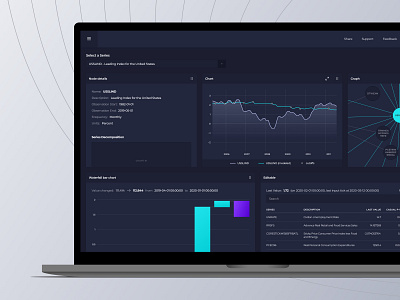 AI causality dataset product ai branding chart design desktop minimal screen typography ui ux web