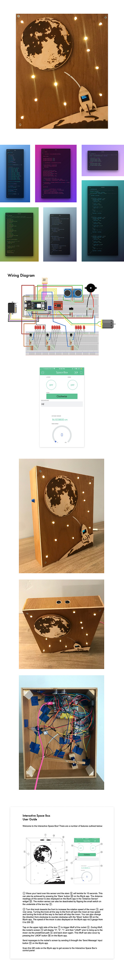 Interactive Space Box 3d