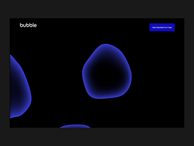 Practicing Ui Animation (6) bubble design motion design nocode ui ui animation user inteface web design