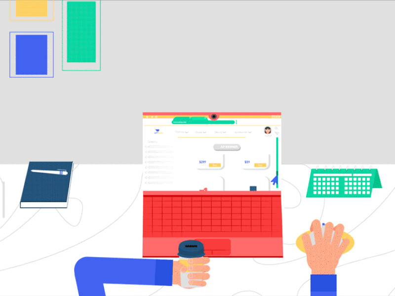 DISCOUNT MAGIC animtion illustration motion design motion graphic motion graphics