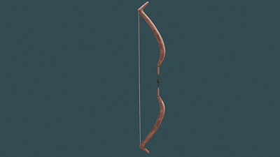 Survival Bow in Blender blender blender 3d blender3d blender3dart blendercycles illustration model modelisation modelling rendered rendering