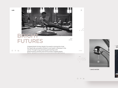 Arturo Goñi - Website interiors 2 design flat minimal ui ux web website