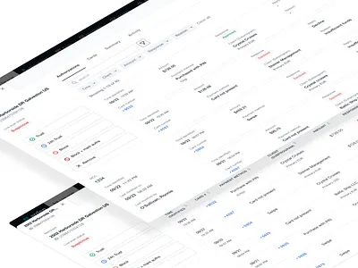 Bottom sheet table views clean clean ui dashboard design enterprise filter finserv fintech fraud interface modern saas software table ui ux