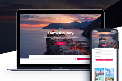 Cousteau Pro-Travel WordPress theme blog business theme theme design web design website wordpress wordpress theme