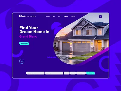 Real Estate Agency Website Design bold design design inspiration graphic design inspiration interface design modern real estate ui ui design ux ux design web website design