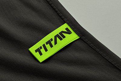 TITAN // Wordmark apparel brand branding design graphic design green hockey logo logo design technical wordmark